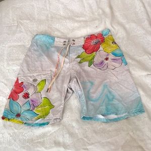 True Religion Floral Swim Trunks - Men’s size 36